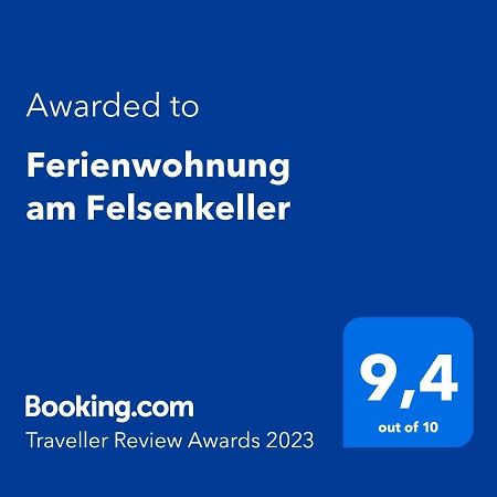 Ferienwohnung Am Felsenkeller Ebrach エクステリア 写真