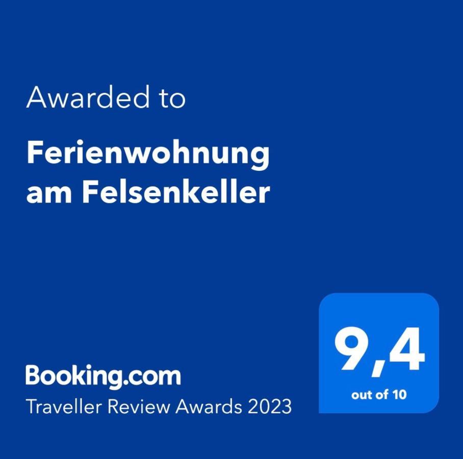 Ferienwohnung Am Felsenkeller Ebrach エクステリア 写真